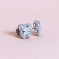 2.58cts Lab-grown Butterfly Stud earrings