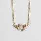 .31cts Horse shoe necklace
