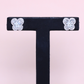 2.58cts Lab-grown Butterfly Stud earrings
