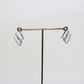 .32cts Triple loop earrings