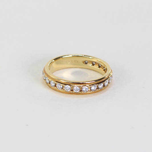 .70cts Vintage diamond ring in Channel setting