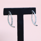 2.37cts Lab-grown Two-way Dangling earrings