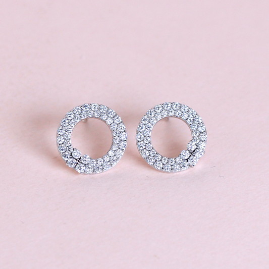 .78cts Lab-grown Stud earrings