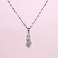 1.42cts Round cut Lab-grown Tres Marias necklace