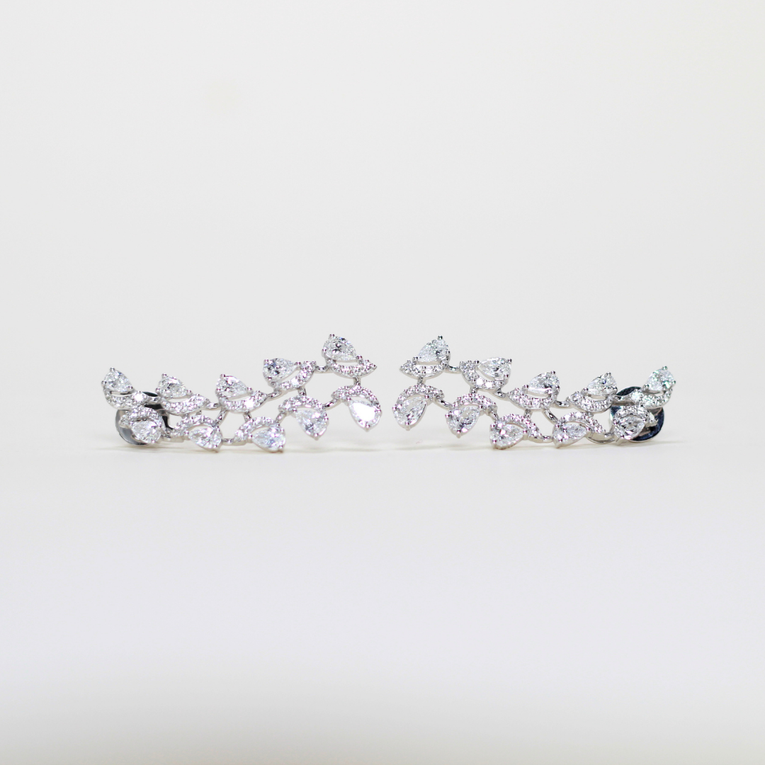 4.25cts Crawler earrings