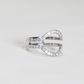 .40cts Half eternity jacket ring