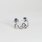 .40cts Twisted earrings