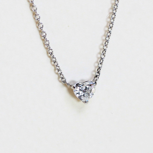 .46ct Heart cut Solitaire necklace