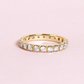 1cts Round cut Full Eternity ring