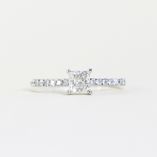.50ct Princess cut Diamond ring