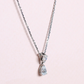 .57cts Pear cut Lab-grown necklace