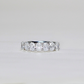 2.10cts 7-stone Oval cut ring
