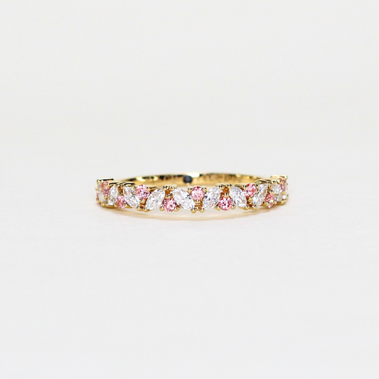 .705cts Half eternity Lab-grown Pavé ring