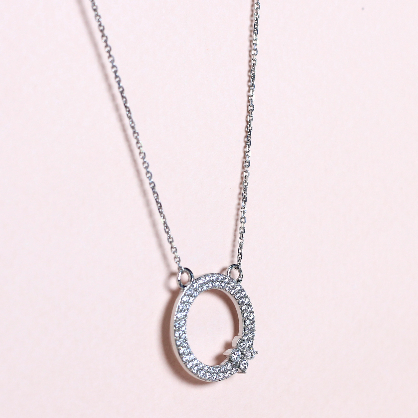 .65cts Lab-grown Wreath necklace