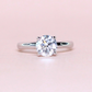 1.17ct Round cut Solitaire ring