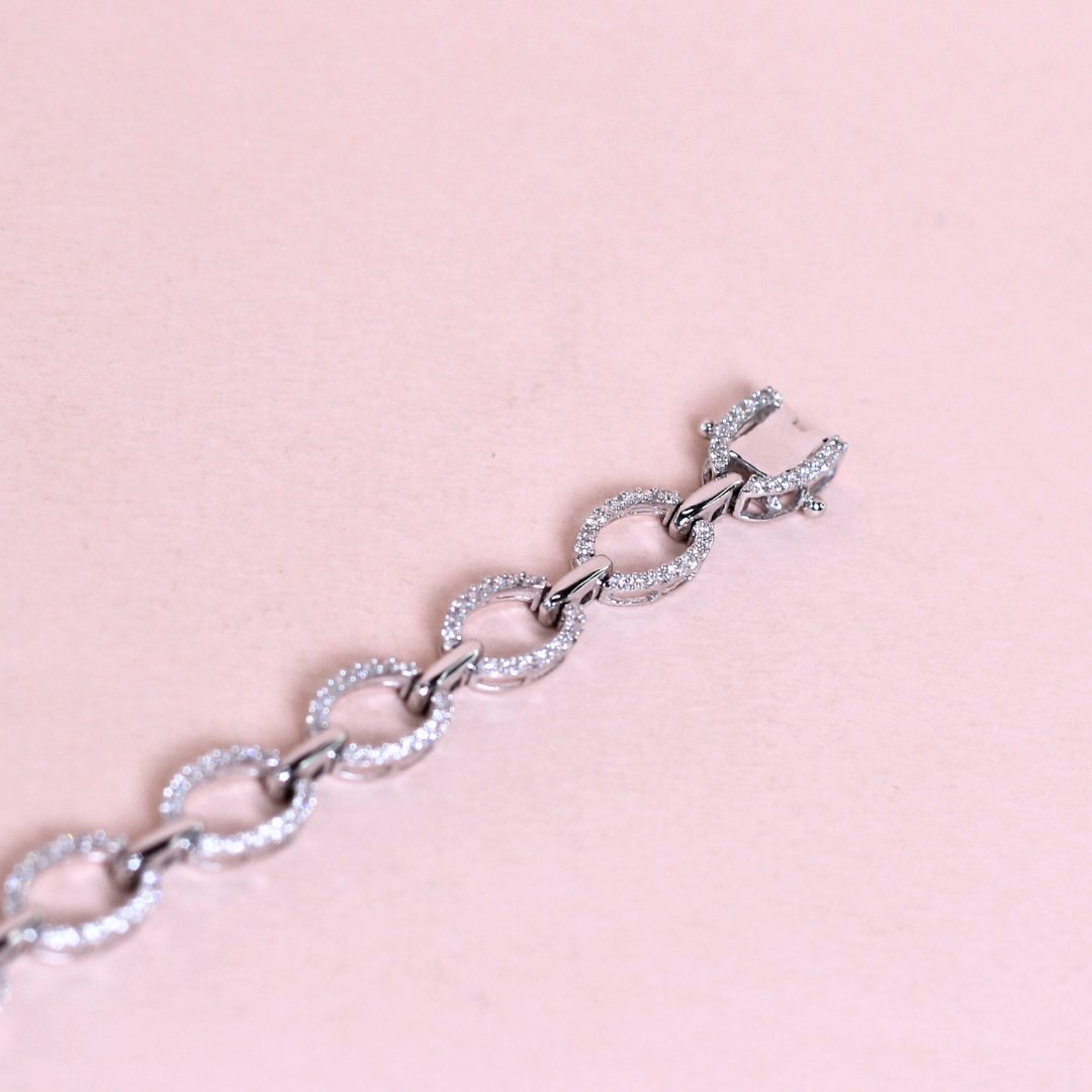 1.15cts Link bracelet