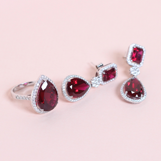 Ruby and Diamond set