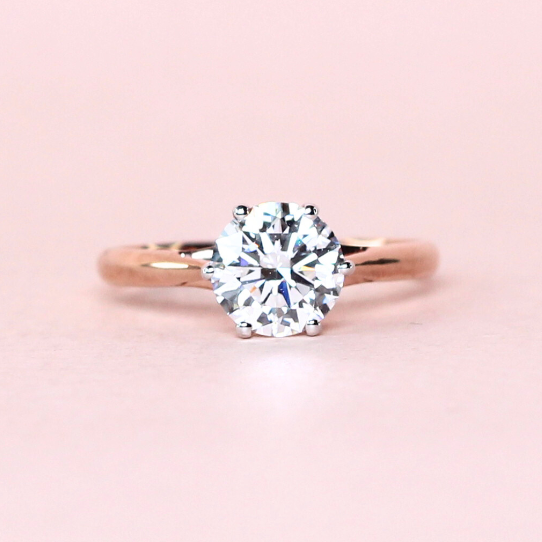 1.52ct Round ring Solitaire
