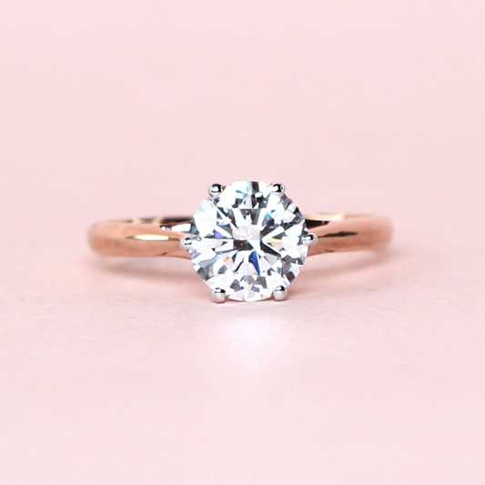 1.52ct Round ring Solitaire