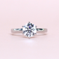 1.51ct Round Solitaire lab-grown diamond ring