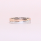 Half & half two-tone ring (PH made)