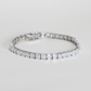 20cts Asscher cut Lab-grown tennis bracelet