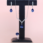 3.5cts Blue Sapphire set