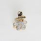 2.7cts Bee and Flower brooch