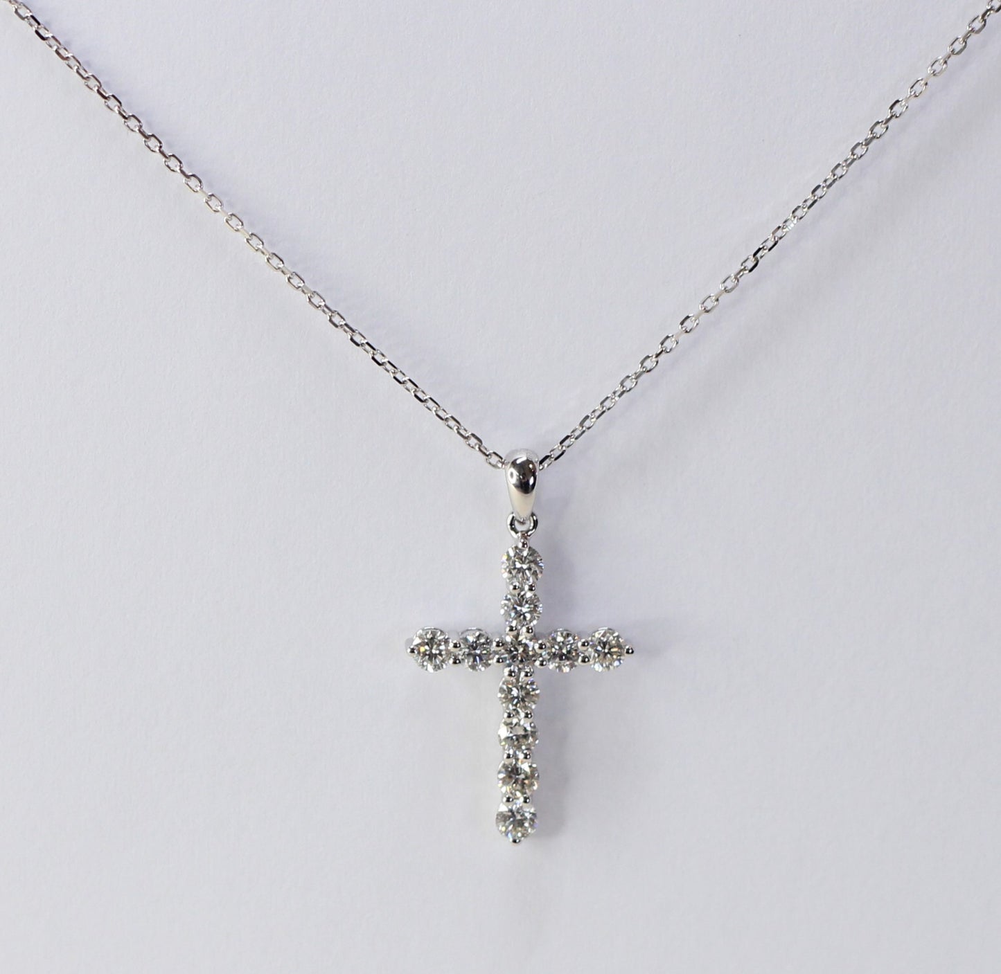Cross Diamond Necklace