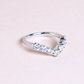 .84cts Chevron Pave ring