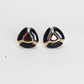 4.49cts Trillion shaped stud earrings
