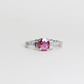 1.086ct Oval cut Ruby ring