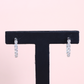 2.08cts In & Out Lab-grown Hoop earrings