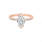 Marquise Diamond Ring In Pave Setting
