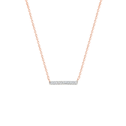 Bar Diamond Necklace
