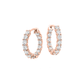 2.08ctw In & Out Diamond Hoop