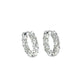 2cts In & Out Diamond Hoop